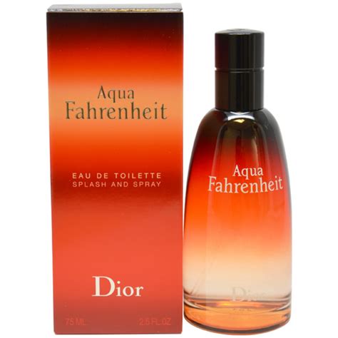 Aqua Fahrenheit by Christian Dior, 2.5 oz EDT Splash/Spray for 